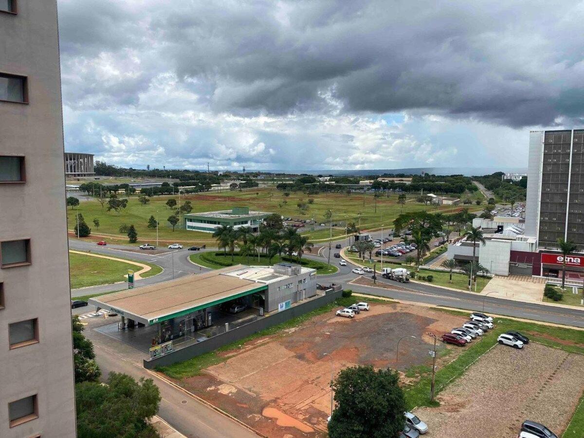 Flat Encantador No 7º Com Vista Pra Torre De Tv Brasília Exteriör bild